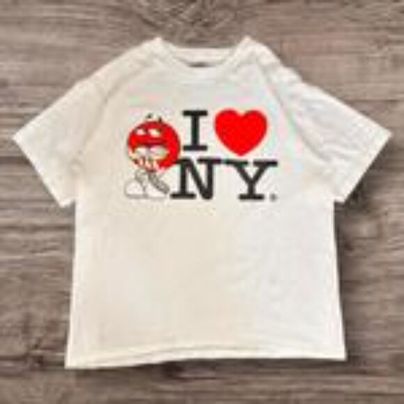 Vintage M&M “I Love New York” T-Shirt 2007 Made in USA Size Large - Picture 1 of 6